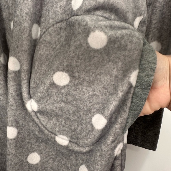 Kate Spade Super Soft Fleece Night Tunic with Pockets - Picture 3 of 5